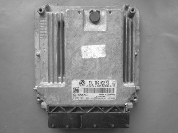 VW Amarok 2.0TDI 03L906022SJ 0281017363 EDC17CP20 1037511956