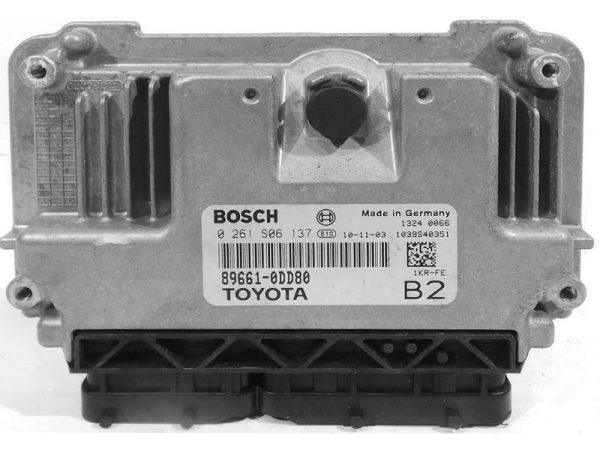 Toyota Yaris 1.0 89661-0DD80 0261S06137 ME7.9.52 1037505717