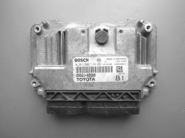 Toyota Yaris 1.0 89661-0DD80 0261S06138 ME7.9.52 1037505717