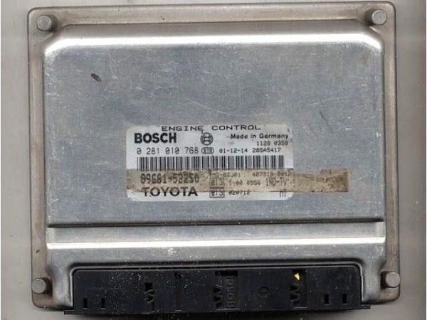 Toyota Yaris 1.4D D4D 0281010768 EDC15C9 1037362667