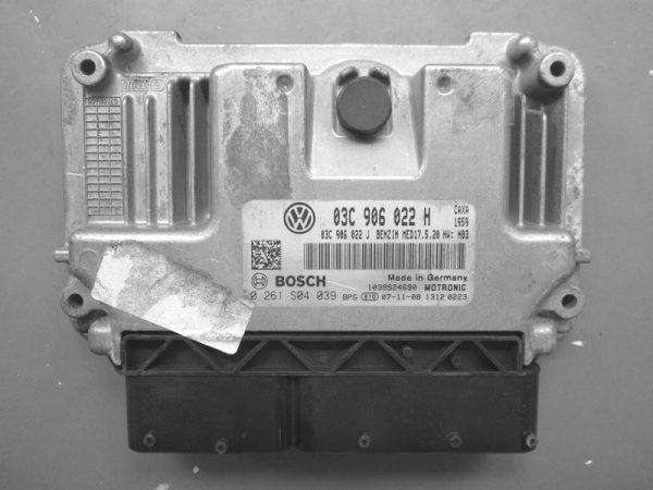 VW Crafter 2.5TDI 0281012543 EDC16CP34 1037503936 3C906022H 0261S04039 03C 906 022 H 03C 906 022 J 03C906022J 0 261 S04 039 MED17.5.20 CAXA HW: H03