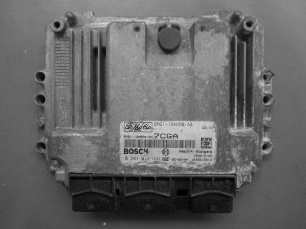 Mazda 3 1.6 6M61-12A650-AA 0281012531 EDC16C34 1037380496
