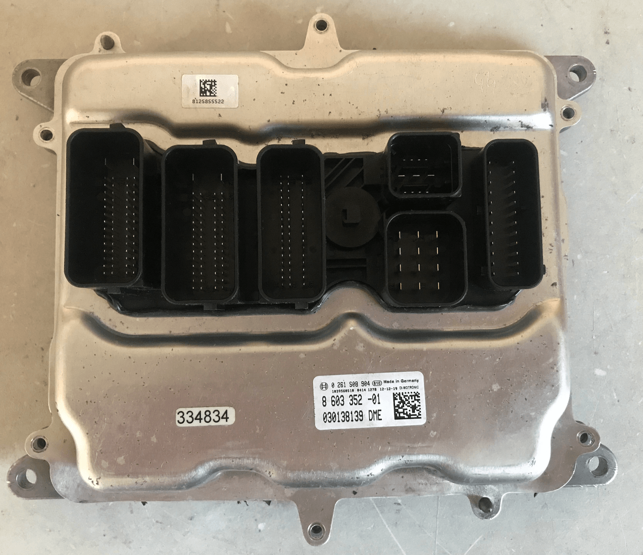 BMW 1 SERIES 1.6 114i / 116i ECU (Engine Management) – Part No: 860335201 / 0261S08904
