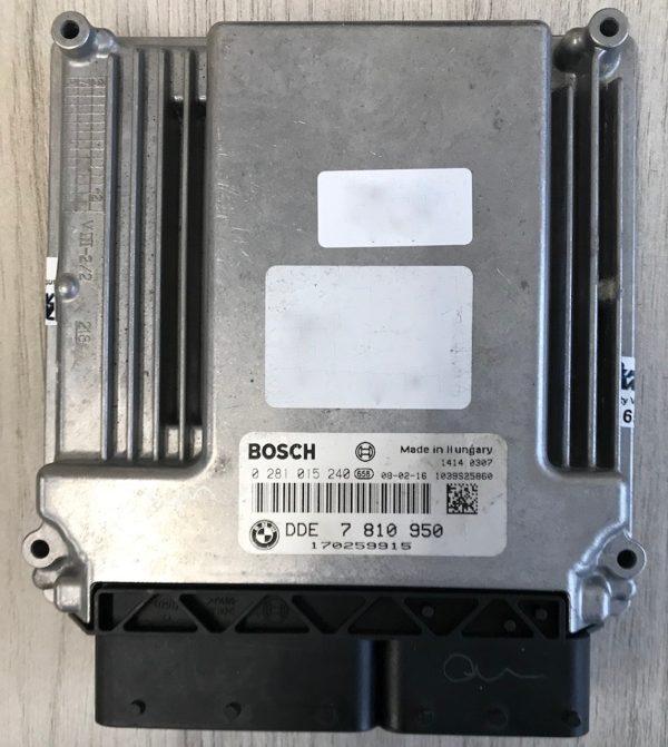 BMW X3 3.0 ECU (Engine Management) – Part No: DDE7810950 / 0281015240
