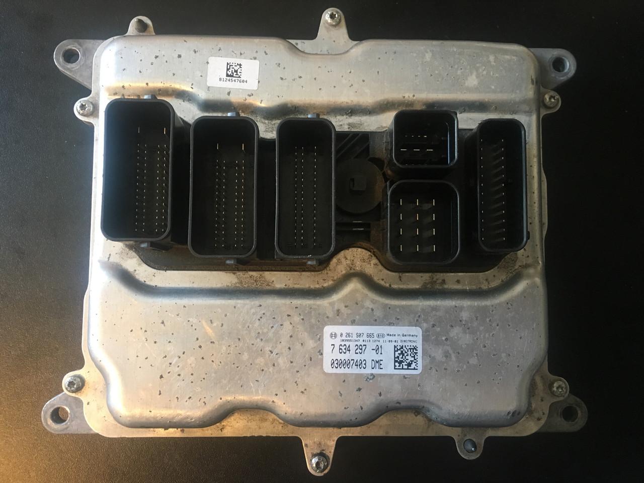 BMW 1 SERIES 1.6 116i ECU (Engine Management) – Part No: 7634297DME / 0261S07665
