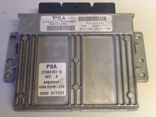 Engine ECU, PSA, S2PM-270