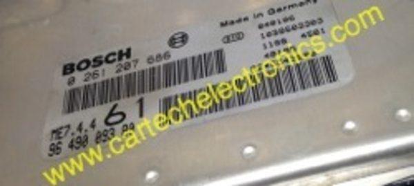 Engine ECU 0261207686 0 261 207 686 9649009380 96 490 093 80 ME7.4.4