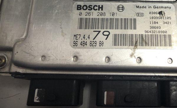 Engine ECU 0261208101 96 484 829 80