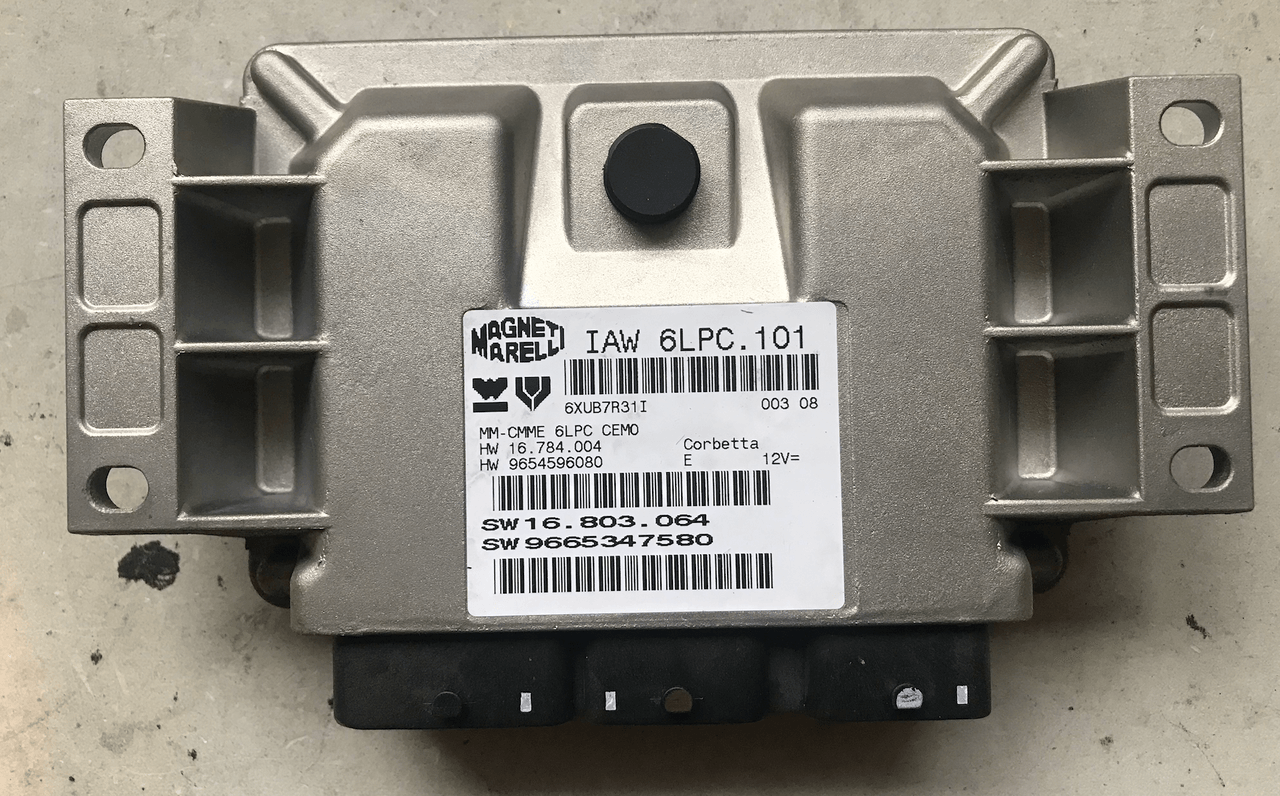 Magneti Marelli, IAW 6LPC.101, HW 16784004, HW 9654596080, SW 16803064, SW 9665347580