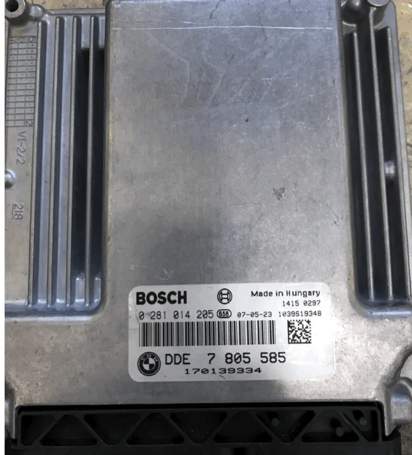 BMW 3 SERIES 3.0 330d ECU (Engine Management) – Part No: DDE7805585 / 0281014205