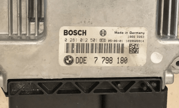 BMW 1 SERIES 2.0 120d ECU (Engine Management) – Part No: DDE7798180 / 0281012501