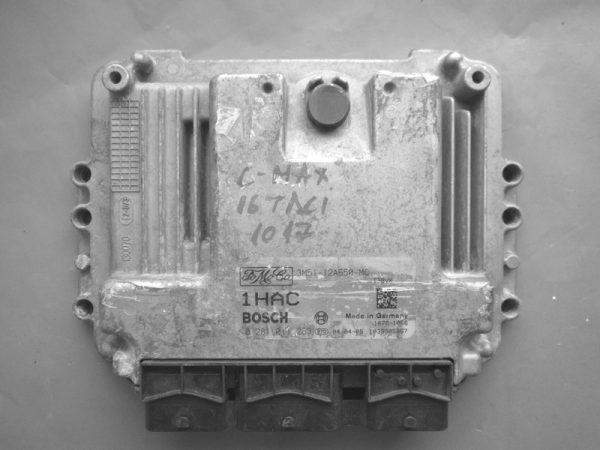 Ford C-Max 1.6TDCI, 3M51-12A650-MC, 0281011263, EDC16C3, 1037378623, 1037370786,
