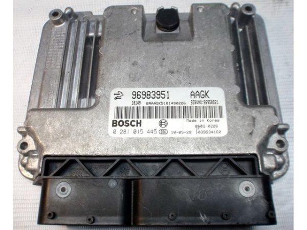 Chevrolet Cruze 2.0CDTI 0281015445 EDC16C39 1037500646