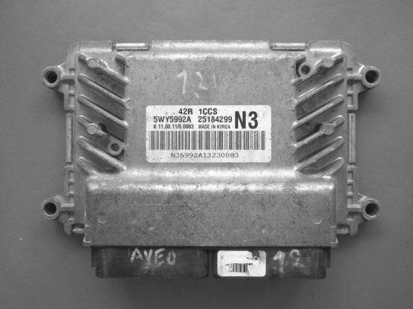 Chevrolet Aveo 1.2 25184299 5WY5992A N3 42R