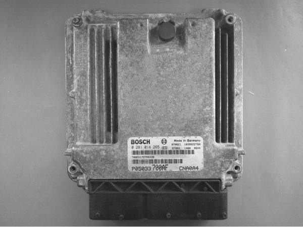Dodge Avenger 2.0CRD P05033700AF 0281014265 EDC16U31 1037389265 1037391837