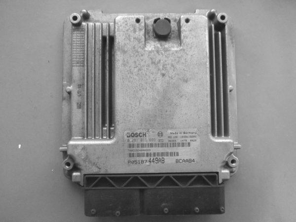 Dodge Caliber 2.0CRD P05187449AB 0281013693 EDC16U31 1037383827