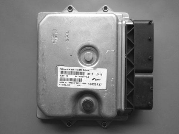 Fiat Panda 0.9, 52026737, 8GSW.EC, EURO6, D432KM0C, 52026737, 8GSW.EC, 8GSW.EC/HW608/D432-KM66, FL19, BC.0140072.B, BC0140072B, label: 52026737 inside: 52045274,