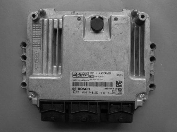 Ford C-Max 1.6TDCI, 9M51-12A650-MA, 0281016740, EDC16C3, 1037503346,