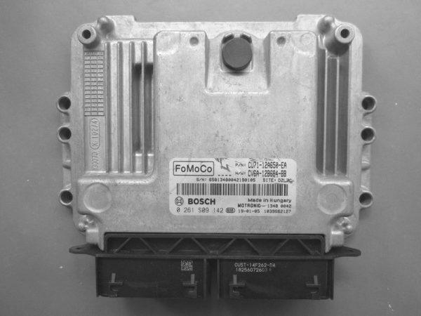 Ford C-Max 1.0, CU71-12A650-EA, 0261S09142, MED17.0.1, 1037530279, 10SW011397, CU71-12A650-EA, CU7112A650EA, CV6A-12B684-BB, CV6A12B684BB, 0261S09142, 0 261 S09 142, MED17.0.1, 1037530279, 10SW011397,