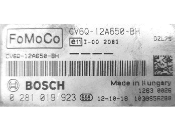 Ford C-Max 1.5TDCI CV6Q-12A650-BH 0281019923 EDC17C10 1037527495