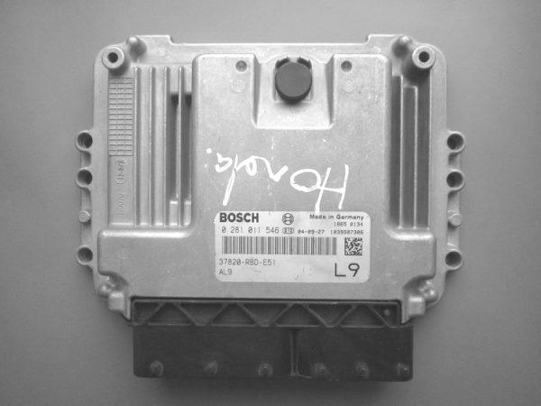 Honda Accord 2.2CDTI 37820-RBD-E51 0281011546 EDC16C7 1037372141 1037380397