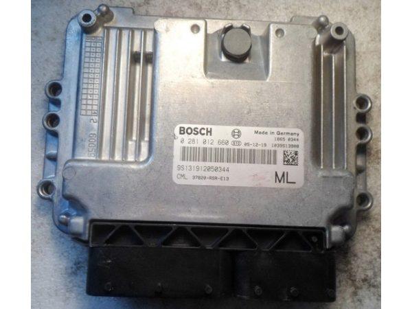 Honda Accord 2.2D 37820-RSR-E13 0281012660 EDC16C7 1037379068