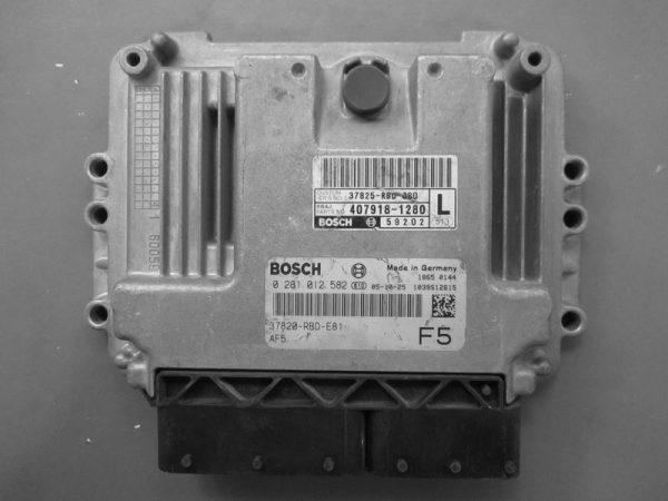 Honda Accord 2.2CDTI 37820-RBD-E81 0281012582 EDC16C7 1037378027 1037386769