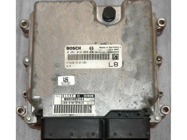 Honda Accord 2.2CDTI 37820-RL0-E01 0281016088 EDC17CP06 10375052572