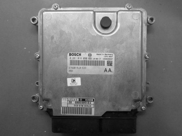 Honda Accord 2.2D 37820-RL0-E23 0281016090 EDC17CP06 1037505259 1037532326