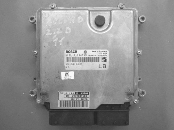 Honda Accord 2.2CDTI 37820-RL0-E03 0281016088 EDC17CP06 1037505257 1037517627