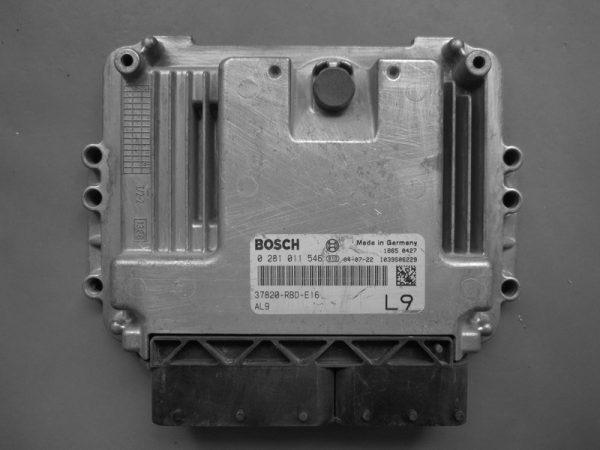 Honda Accord 2.2CDTI 37820-RBD-E16 0281011546 EDC16C7 1037371254 1037380397