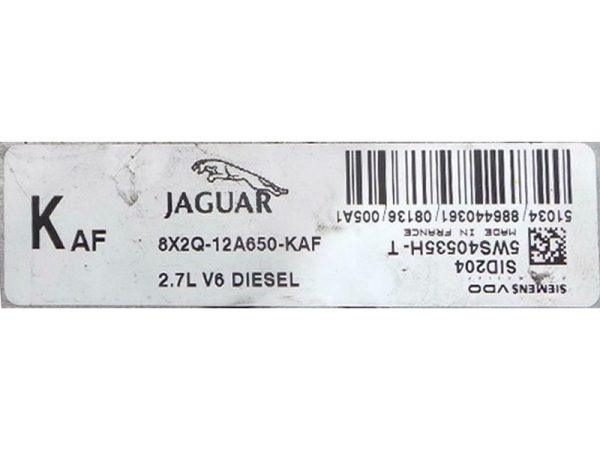 Jaguar XF 2.7 8X2Q-12A650-KAF SID204 XP240M2000000 XP24036000000