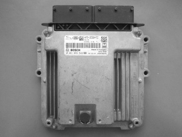 Jaguar XF 2.0D HX73-12C520-FCC 0281033549 MEDC17.9 10SW010916 10SW014019