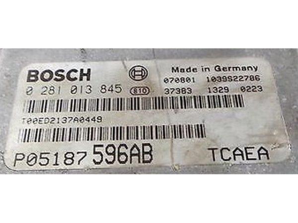 Jeep Grand Cherokee 2.0CRD P05187596AB 0281013845 EDC16U31 1037389271