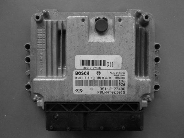 Kia Carens 2.0CRDI 39113-27486 0281015411 EDC16C39 1037395877 1037516058