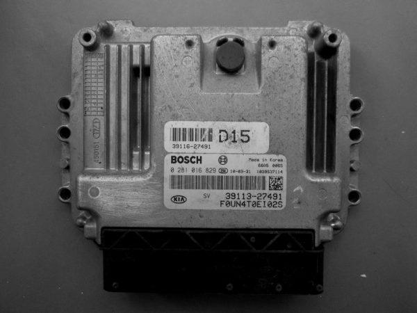 Kia Carens 2.0 39113-27491 0281016829 EDC16C39 1037503859 1037516058