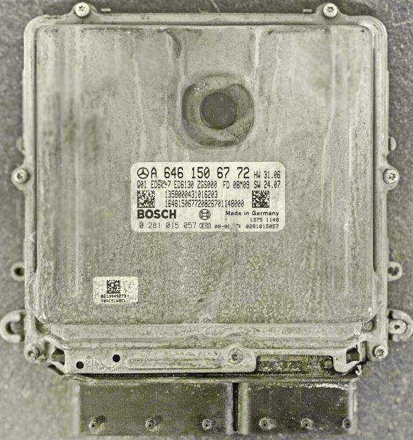 Mercedes Viano 2.2CDI A6461506772 0281015057 EDC16CP31 1037391217 1037376616 1037512450