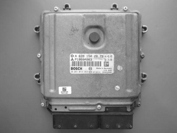 Mitsubishi Colt 1.5DID P1860A983 0281014363 EDG16C33 1037386720 103737661