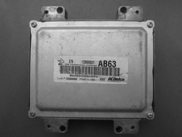 Opel Mokka 1.6 12669321 AB63 ACDELCO E78 55589264 55589263