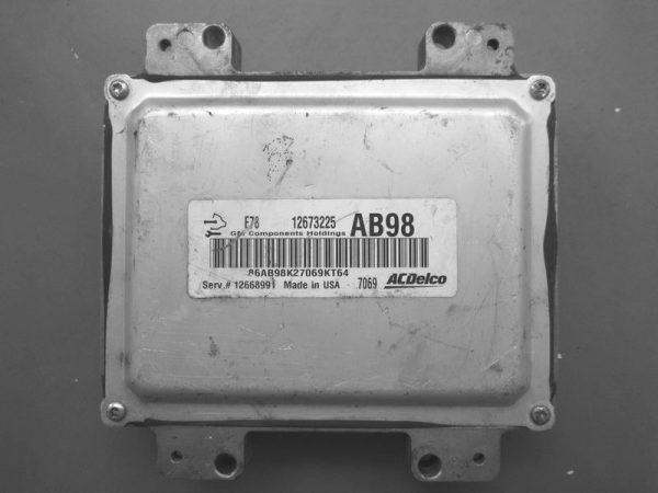 Opel Zafira 1.4 12673225 AB98 ACDELCO E78 12643594 12647136
