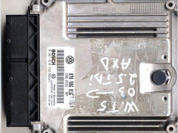 VW T5 2.5TDI 0281010732 EDC16U1 AXD 1037370457