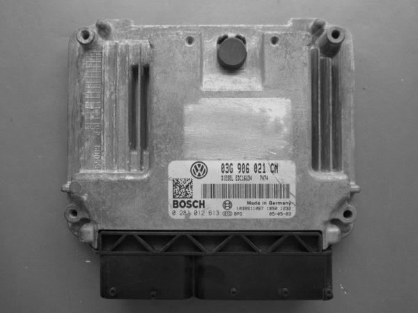 VW Jetta 1.9TDI 03G906021CM 0281012613 EDC16U34 1037379847