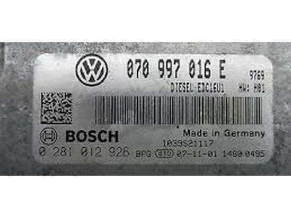 VW Touareg 2.5TDI 0281012926 EDC16U1 1037387080