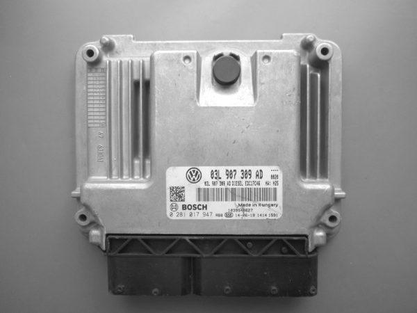 VW Tiguan 2.0TDI 03L907309AD 0281017947 EDC17C46 CFFB 1037515547 1037519358