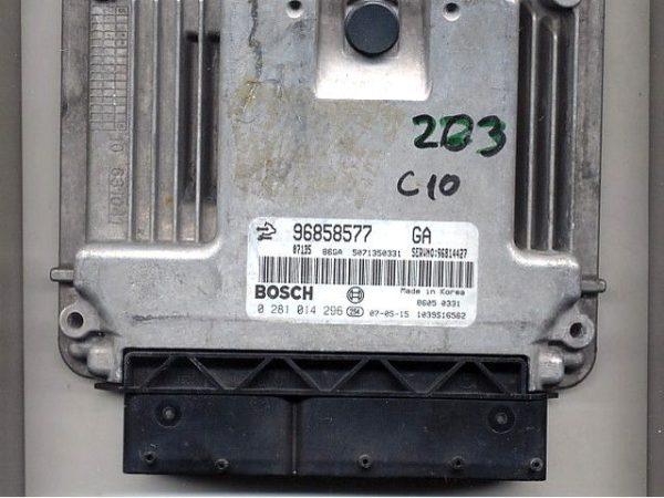 Chevrolet Captiva 2.0CDI 96858577 0281014296 EDC16C39 1037387622