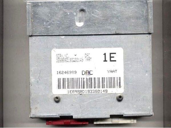 Daewoo Leganza 2.0 16246989 E309 YAAT burgundy white #