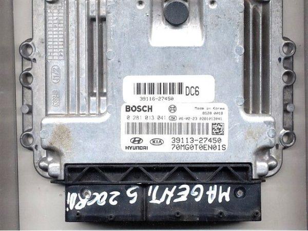 Kia Magentis 2.0CRDI 0281013041 EDC16C39 1037379787 1037393049