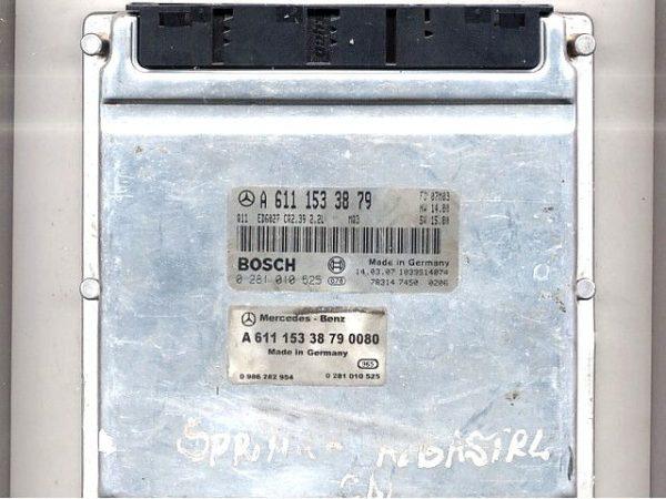 Mercedes Sprinter 2.2CDI 0281010525 CR2.39 EDC15C6 W638 1037351400