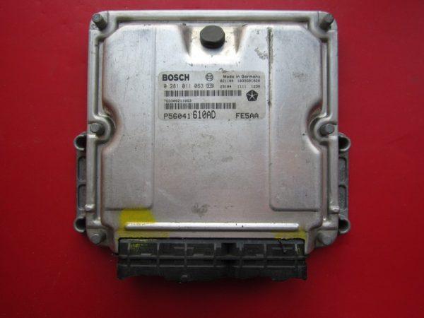 Jeep Grand Cherokee 2.7CRD P56041610AD 0281011063 EDC15C5