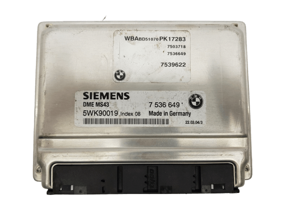 BMW 3 SERIES 2.2 – 3.0 320i ECU (Engine Management) – Part No: 7536649 / 5WK90019